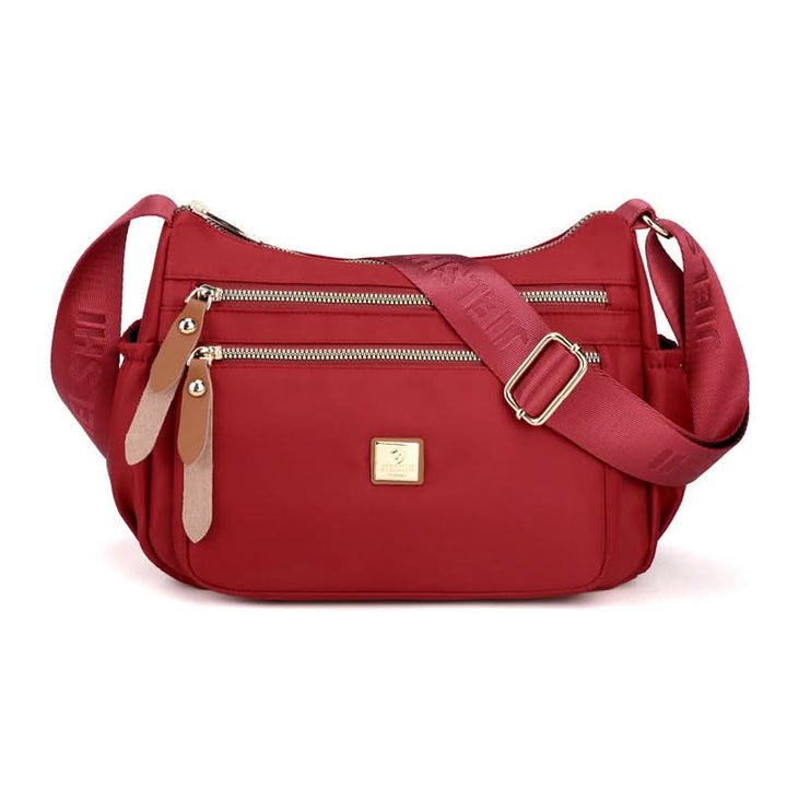 Stornfield | Lightweight Nylon Shoulder Bag with Pockets