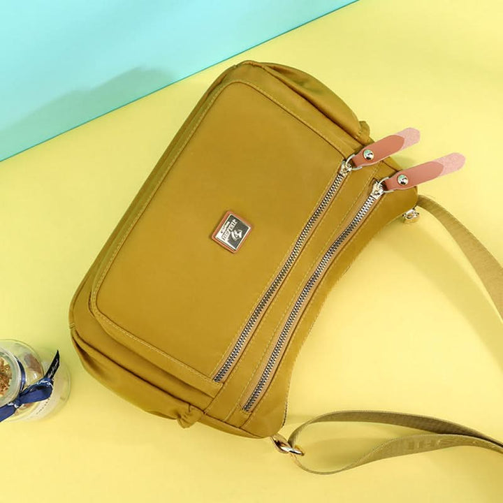 Stornfield | Lightweight Nylon Shoulder Bag with Pockets