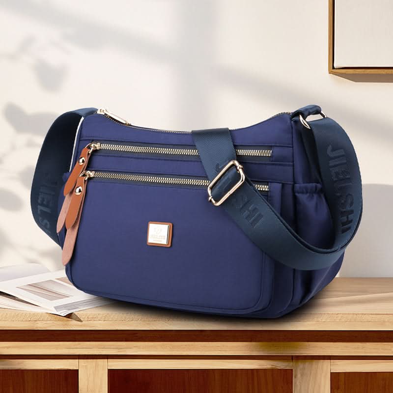 Stornfield | Lightweight Nylon Shoulder Bag with Pockets