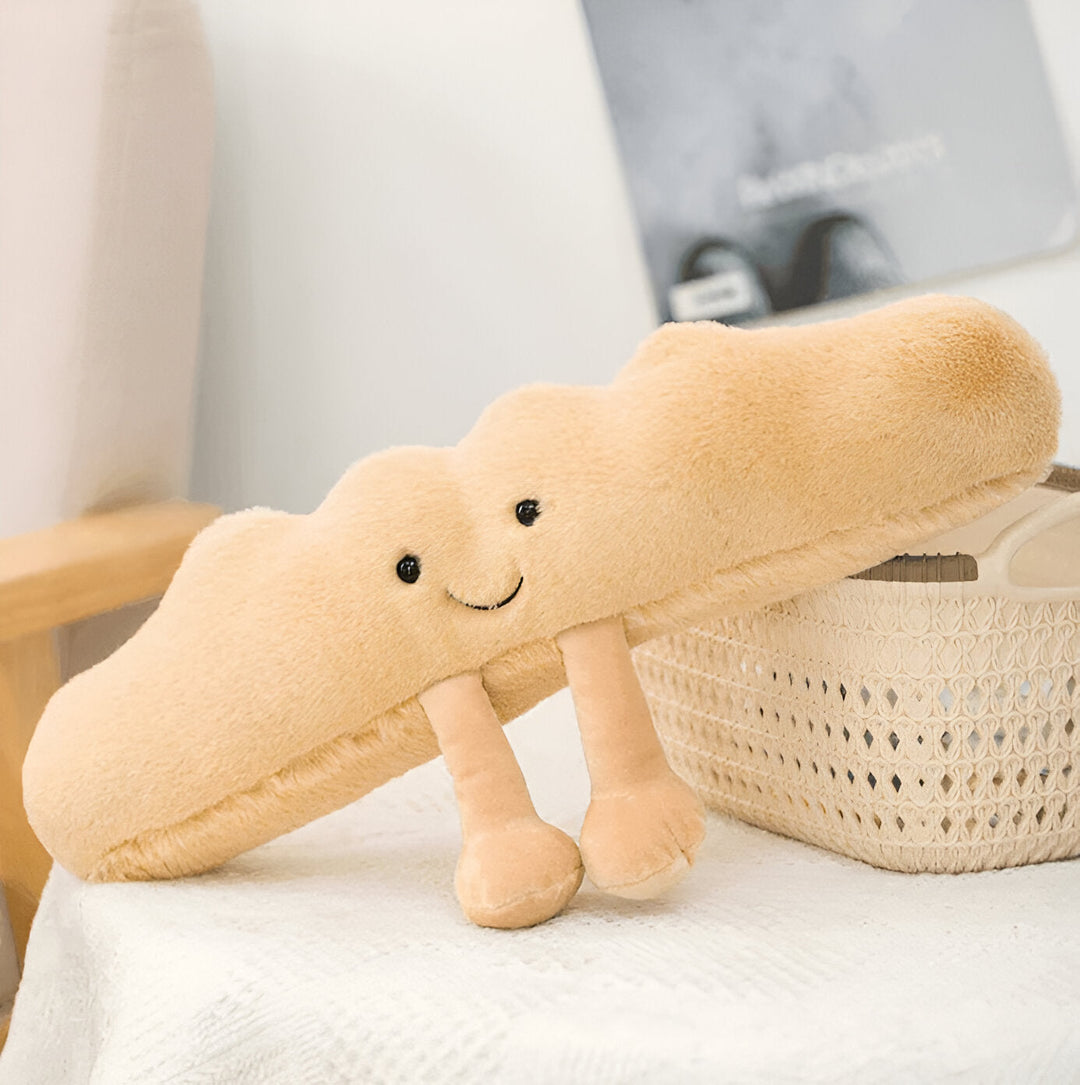 Plush Pretzel – Soft Cuddle Pillow in Breakfast Design | Stornfield