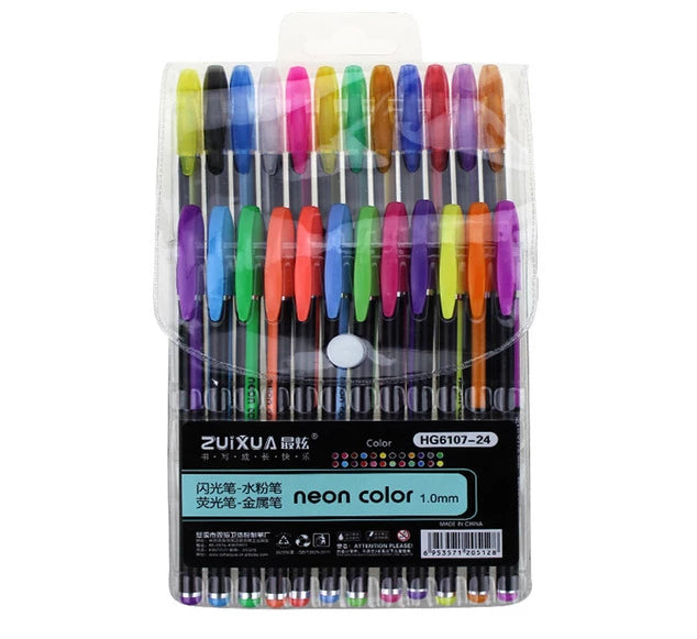 Glitzerly Glitter Gel Pens Set | Stornfield