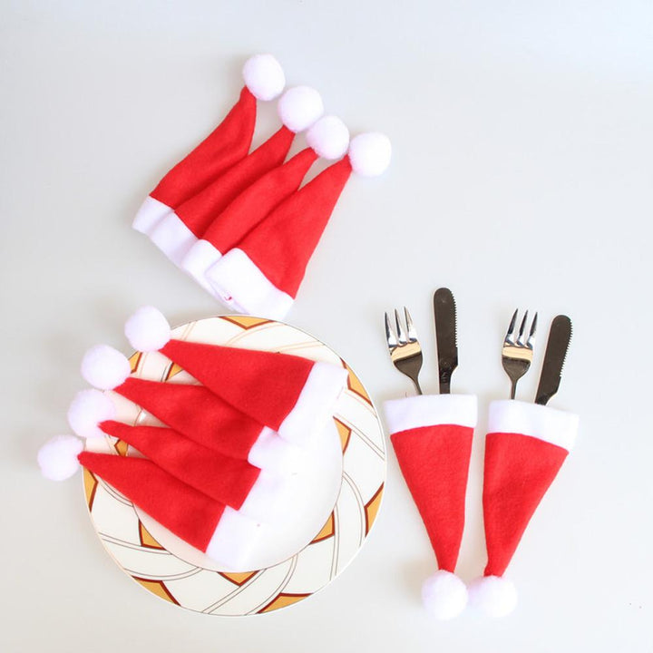 Santa Hat Cutlery Pocket | Stornfield