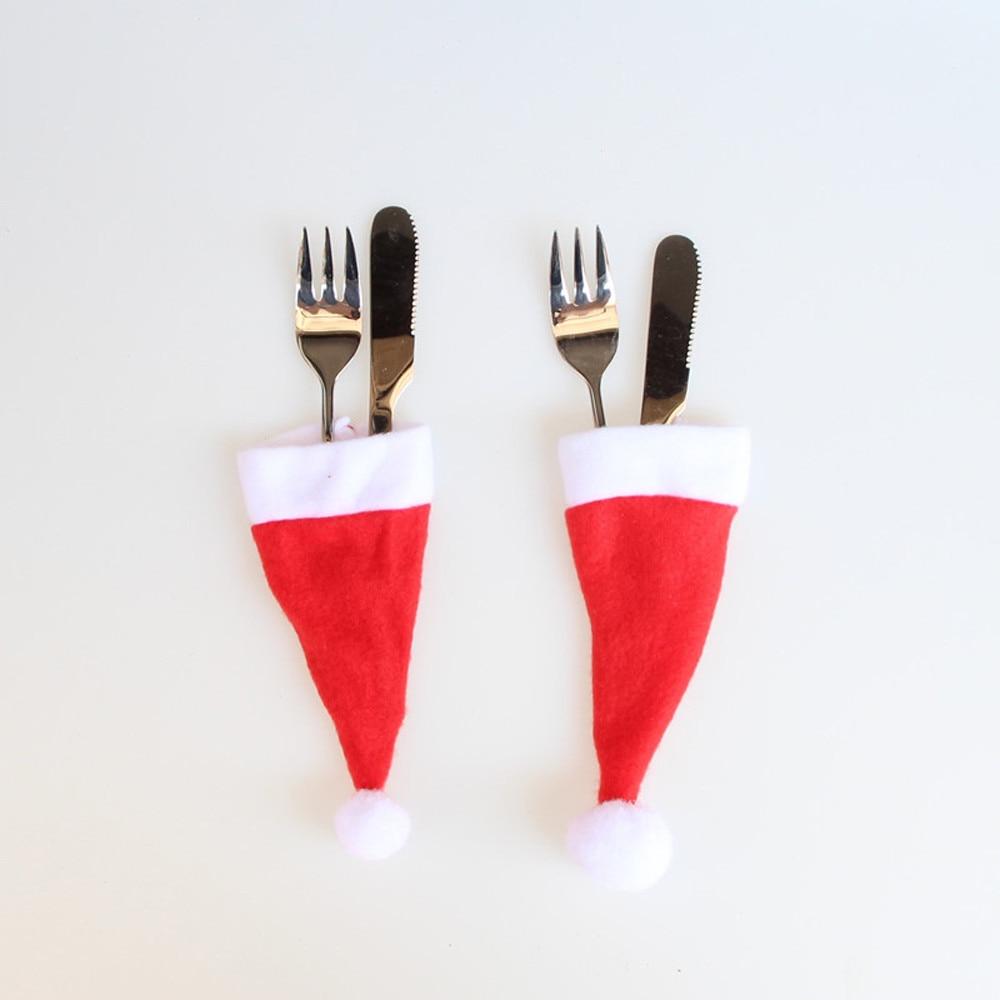 Santa Hat Cutlery Pocket | Stornfield