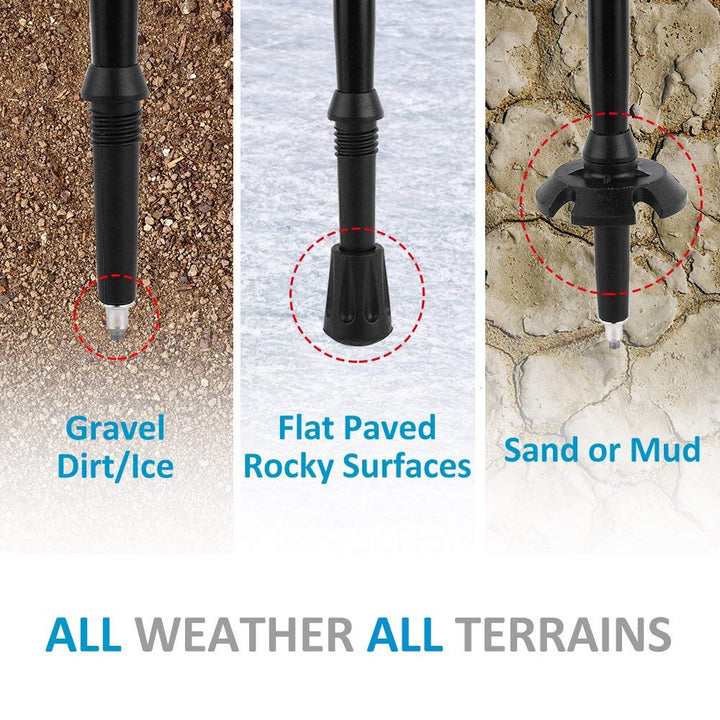 Collapsible Ultralight Telescopic Hiking Stick | Stornfield