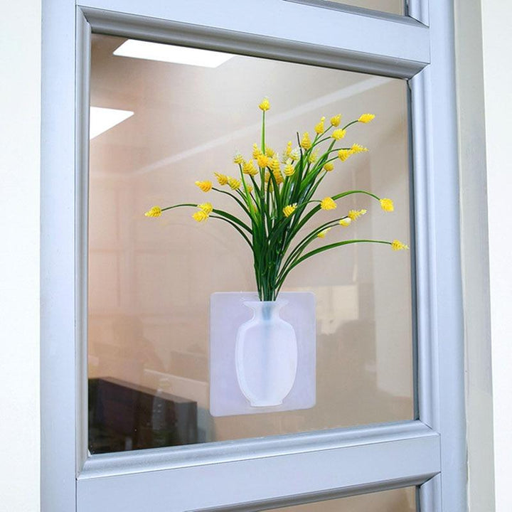 Adhesive Silicone Wall Vase | Stornfield