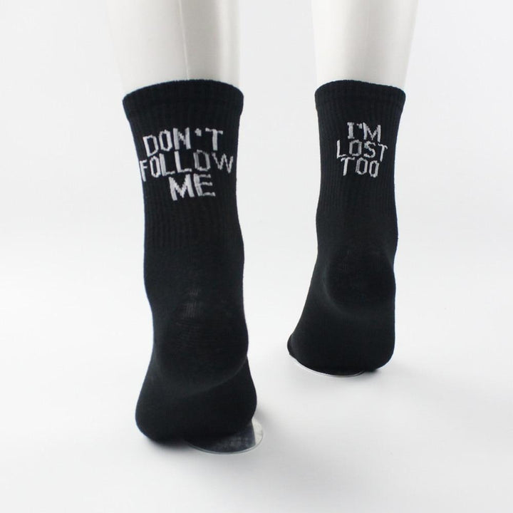 Do not follow me, I am lost too Socks | Stornfield