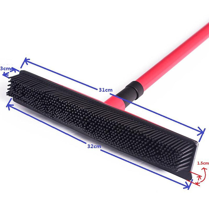 Collectibroom - Rubber Bristle Broom | Stornfield