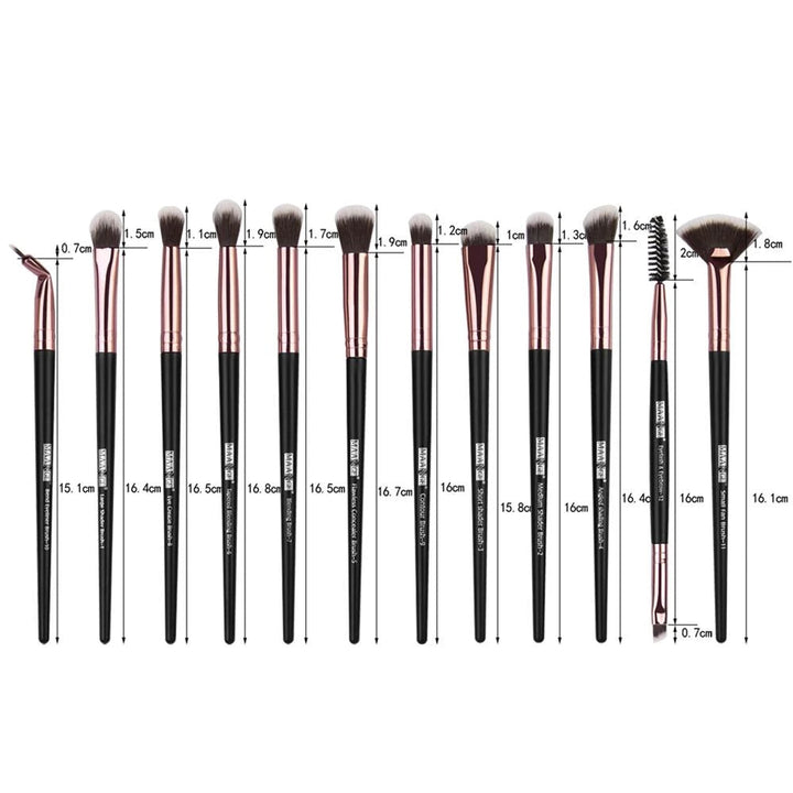 Professional 12-Piece Makeup Brush Set | Stornfield