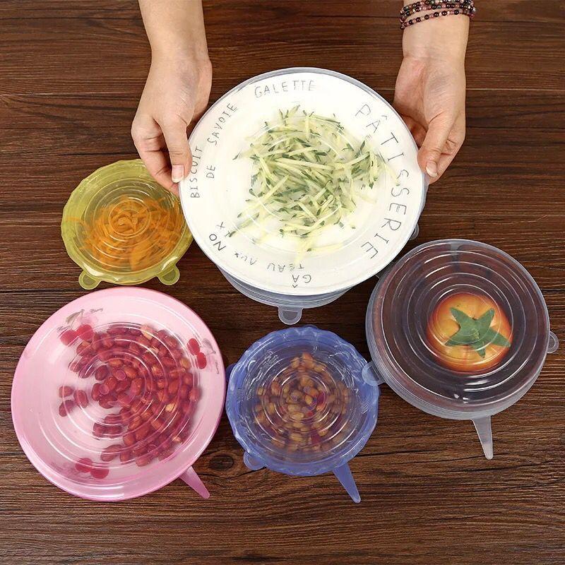 EcoLid - 6 Silicone Reusable Stretch Covers | Stornfield