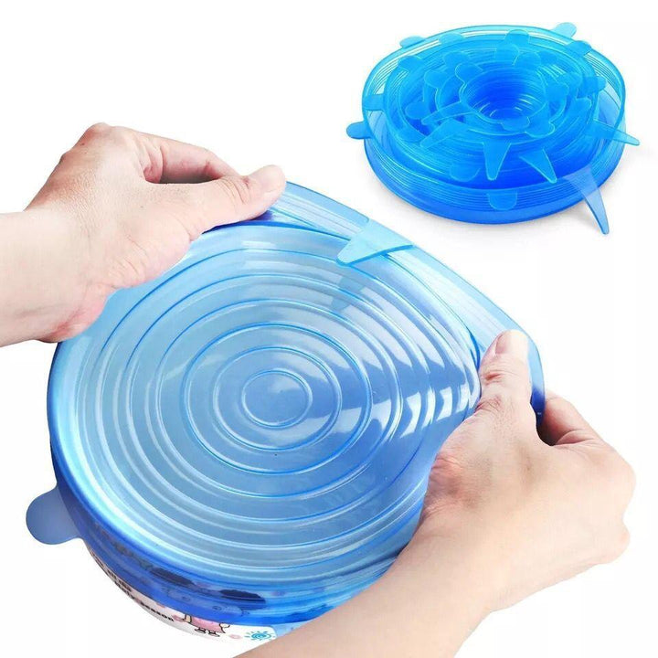 EcoLid - 6 Silicone Reusable Stretch Covers | Stornfield