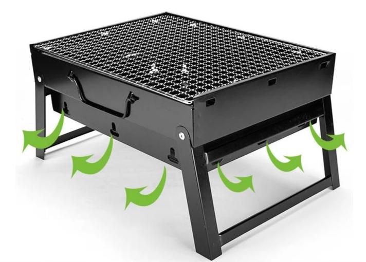 Cookery - Portable Charcoal Grill BBQ | Stornfield