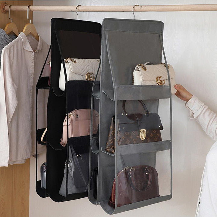 Multi Pocket Hanging Purse Organizer | Stornfield