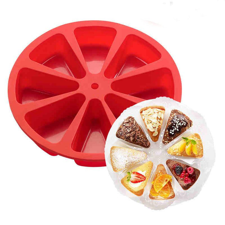 Marther - Individual Cake Slice Silicone Baking Mold | Stornfield