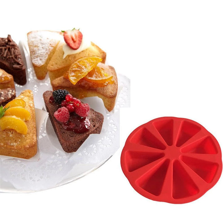 Marther - Individual Cake Slice Silicone Baking Mold | Stornfield