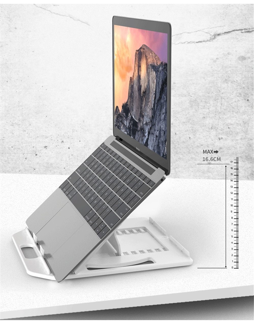 RestIt - Height-Adjustable Laptop Stand with Fan | Stornfield
