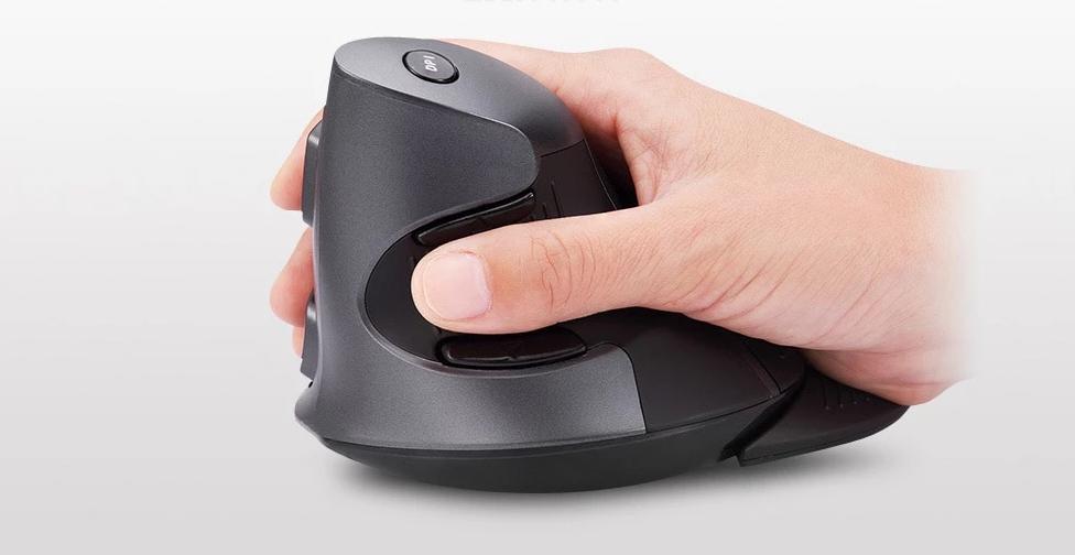 Ergonomic Wireless Vertical Mouse with 6 Buttons | Stornfield