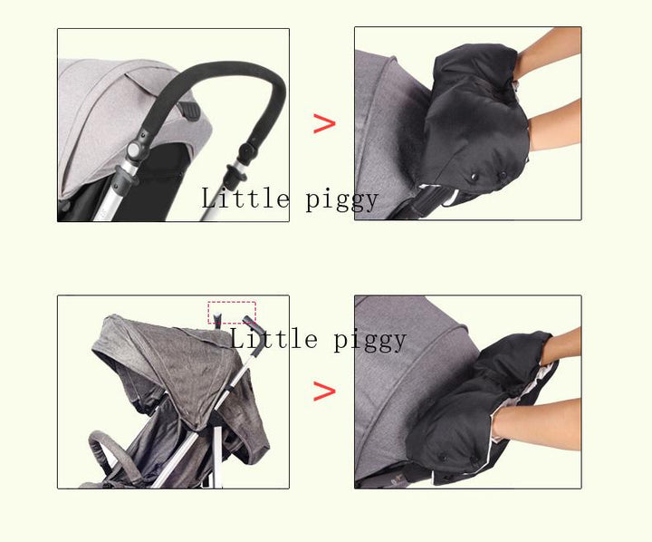 Puffy - Stroller Handlebar Clutch Gloves | Stornfield