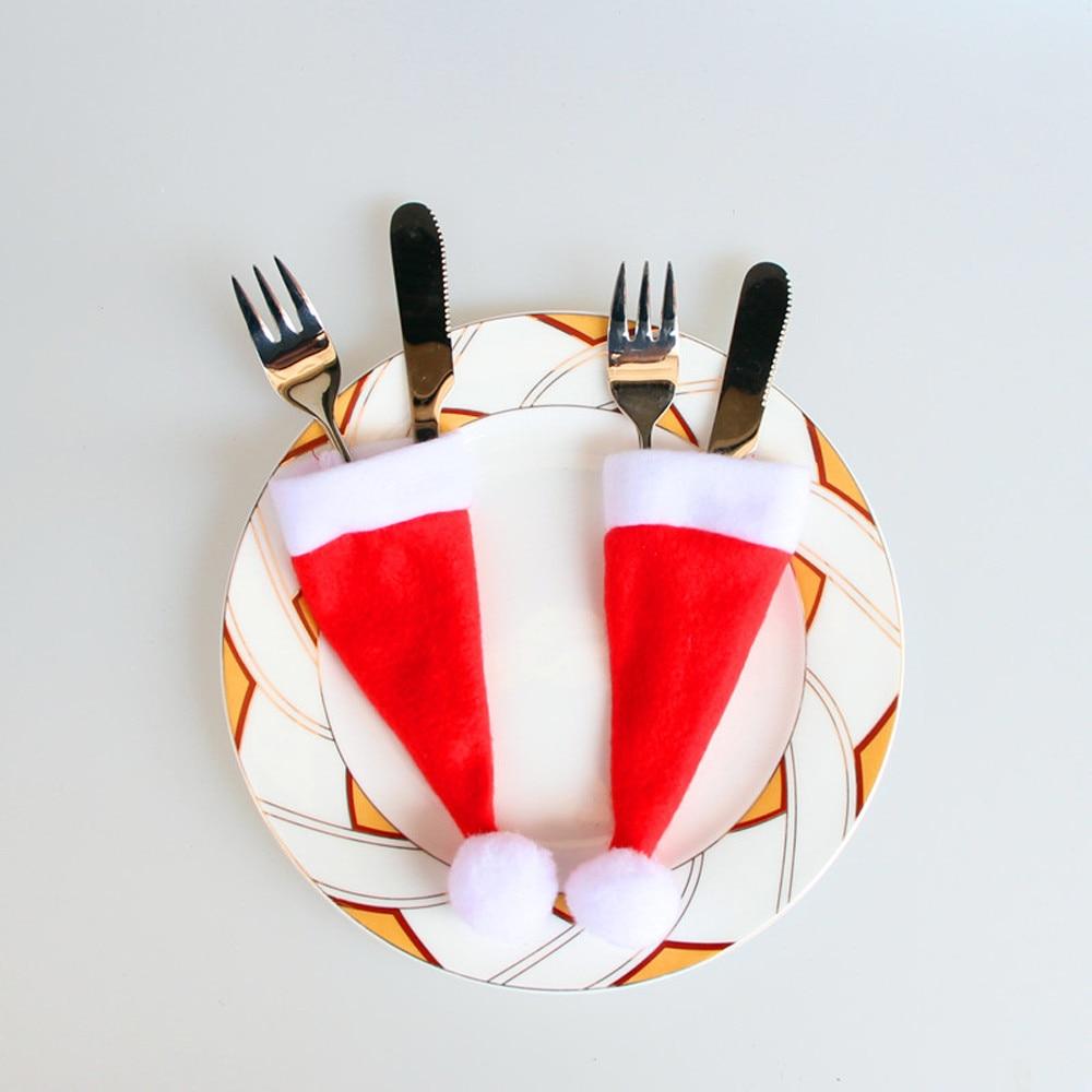 Santa Hat Cutlery Pocket | Stornfield