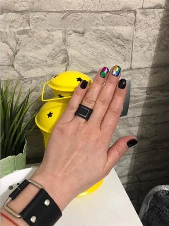 Primrose - Thick Square Ring | Stornfield