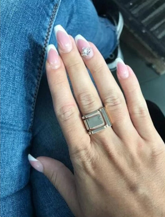 Primrose - Thick Square Ring | Stornfield