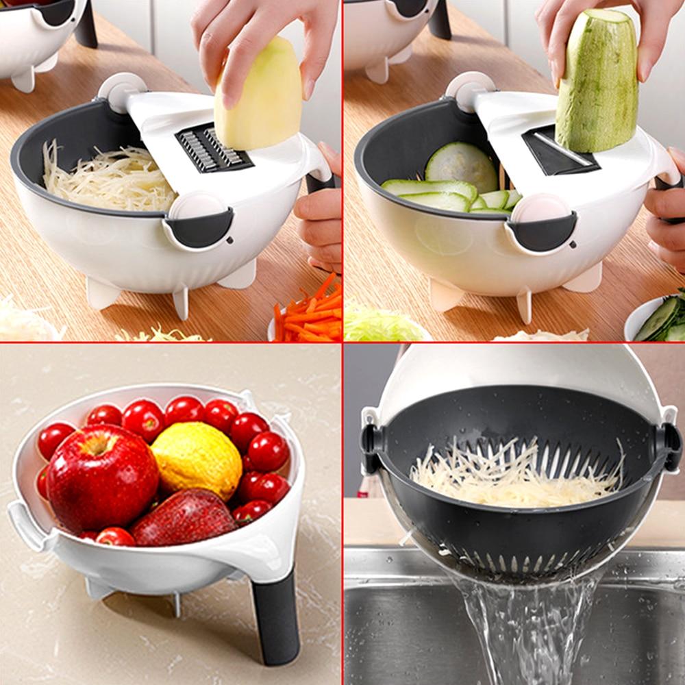 Rock-a-Salad - Multi-Function Balanced Colander | Stornfield