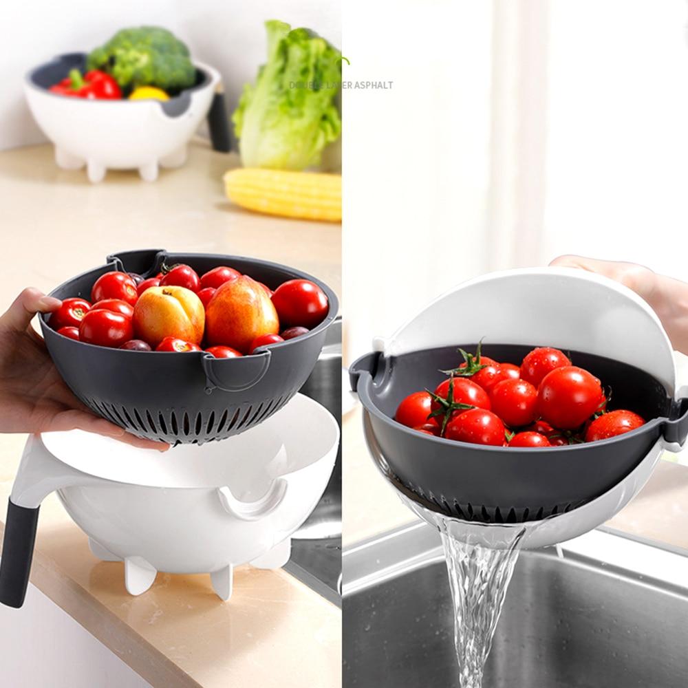 Rock-a-Salad - Multi-Function Balanced Colander | Stornfield