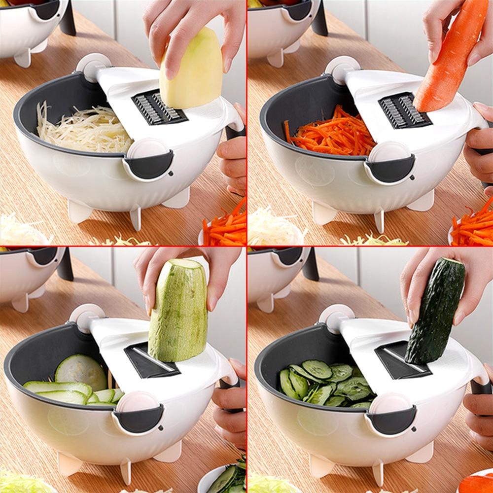 Rock-a-Salad - Multi-Function Balanced Colander | Stornfield