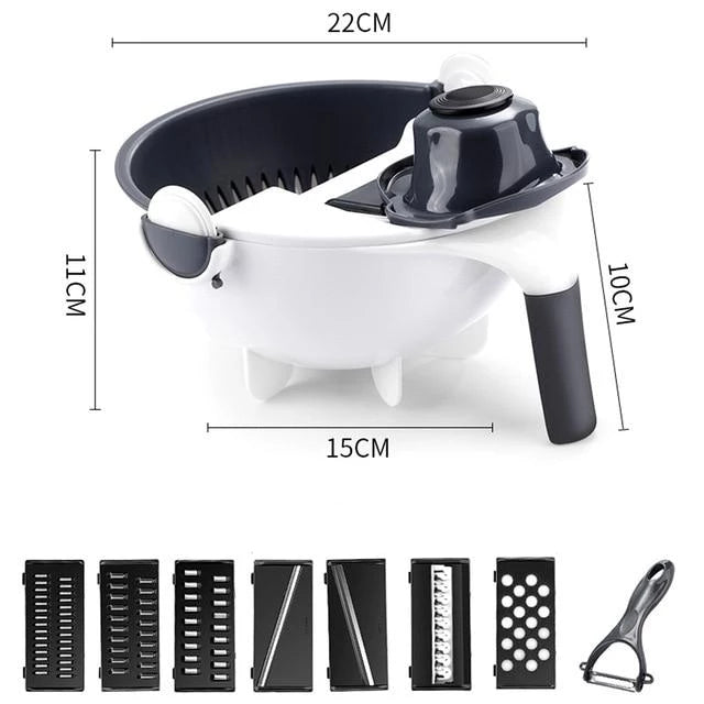 Rock-a-Salad - Multi-Function Balanced Colander | Stornfield
