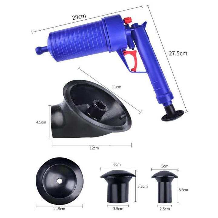 DrainBlast - High Air Pressure Plunger | Stornfield