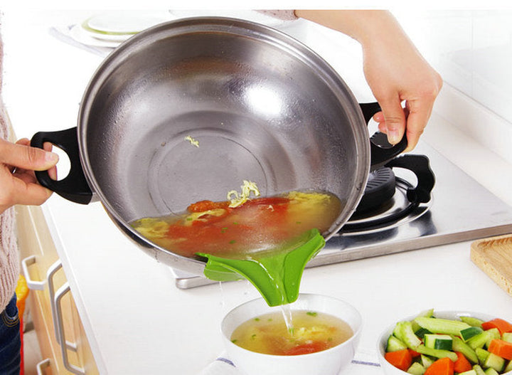 Pots and Pans Leak-proof Kitchen Funnel | Stonrfield