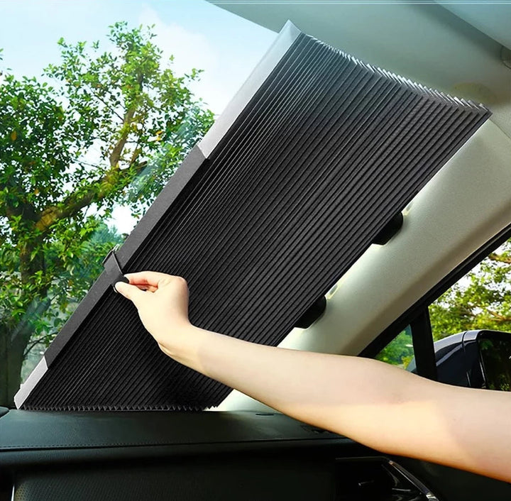 Retractable Front Windshield Sunshade | Stornfield