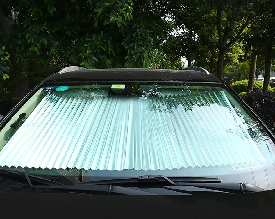 Retractable Front Windshield Sunshade | Stornfield