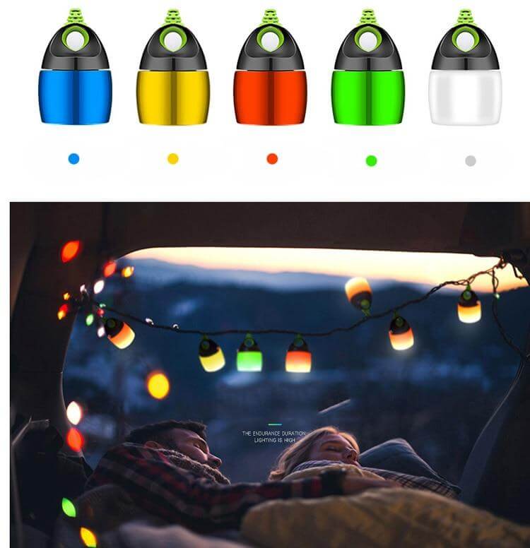 LED Camping Tent Waterproof Rechargeable Light | Stornfield