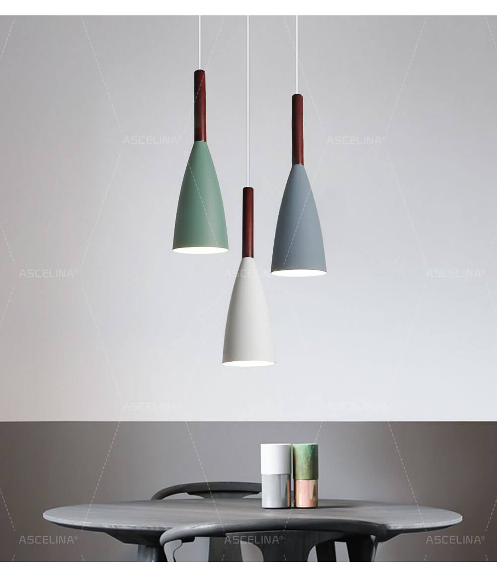 Modern Elegant Nordic Style Colorful Pendant Hanging Light | Stornfield