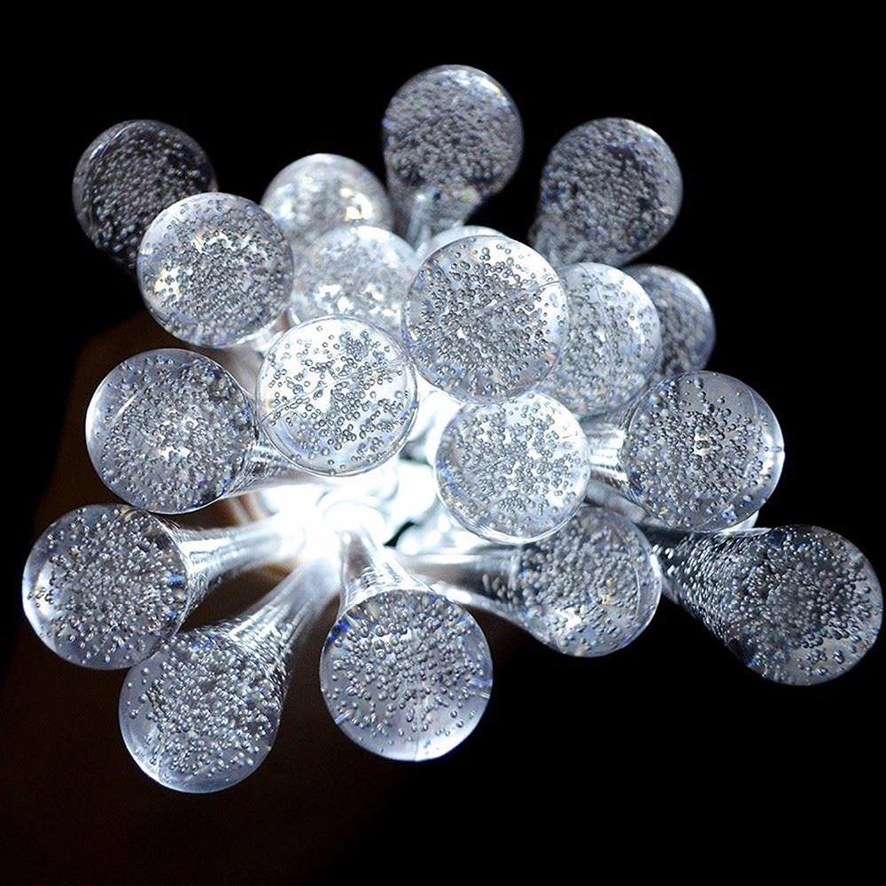 Stornfield | LumiDew Solar String Lights | Solar LED String Lights for Garden & Patio | Warm White, White, and Multicolor