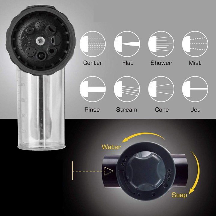 Portable Soap Dispensing High Pressure Hose Connector | Stornfield