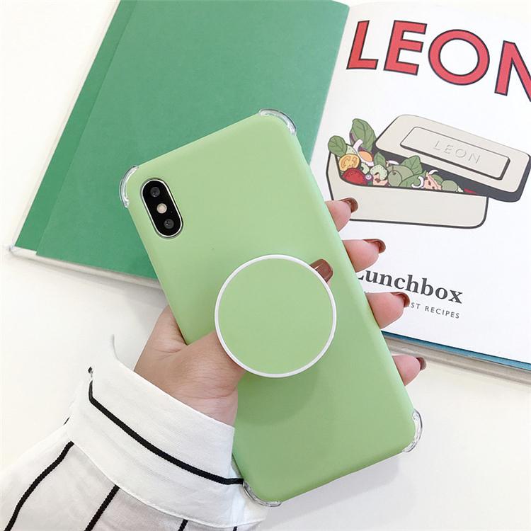Candee - Matte silicone case for iPhone with ring | Stornfield