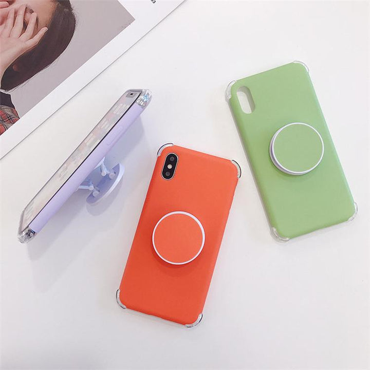 Candee - Matte silicone case for iPhone with ring | Stornfield