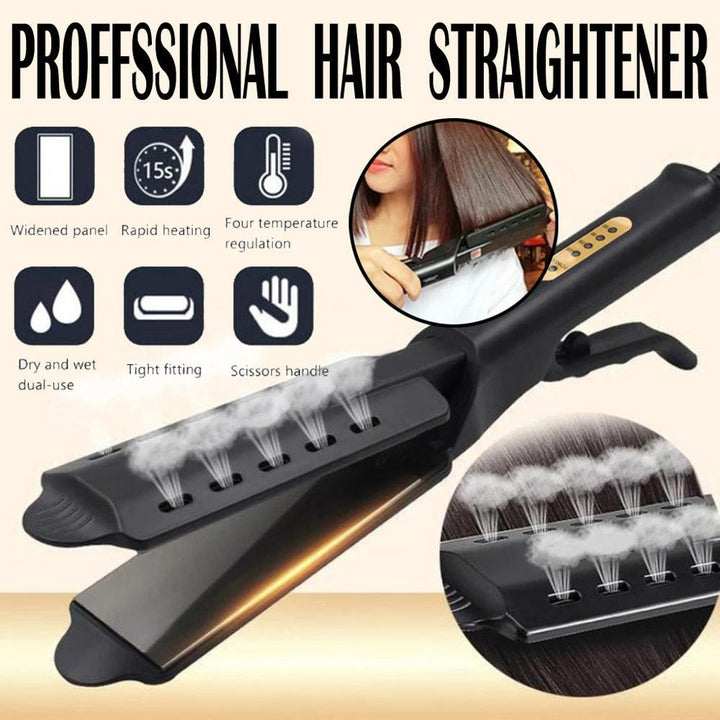 Ceramic Tourmaline Ionic Flat Iron Hair Straightener | Stornfield