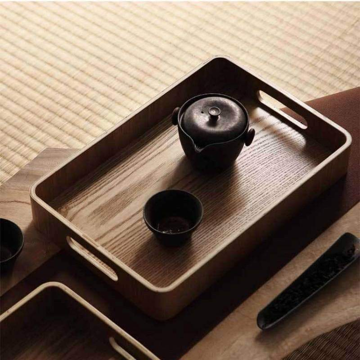 Stornfield | Thin Wooden Round Serving Trays