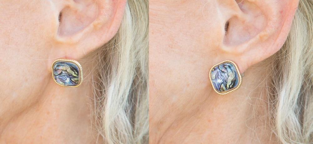 Press clasp support for earring | Stornfield