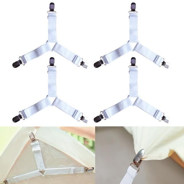 HoldTight - 4 Piece Elastic Bed Sheet Clips | Stornfield