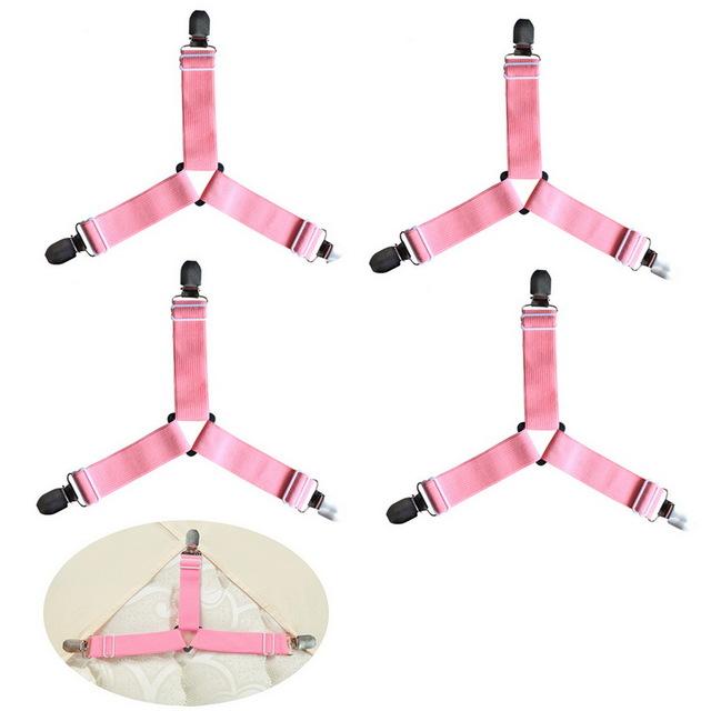 HoldTight - 4 Piece Elastic Bed Sheet Clips | Stornfield