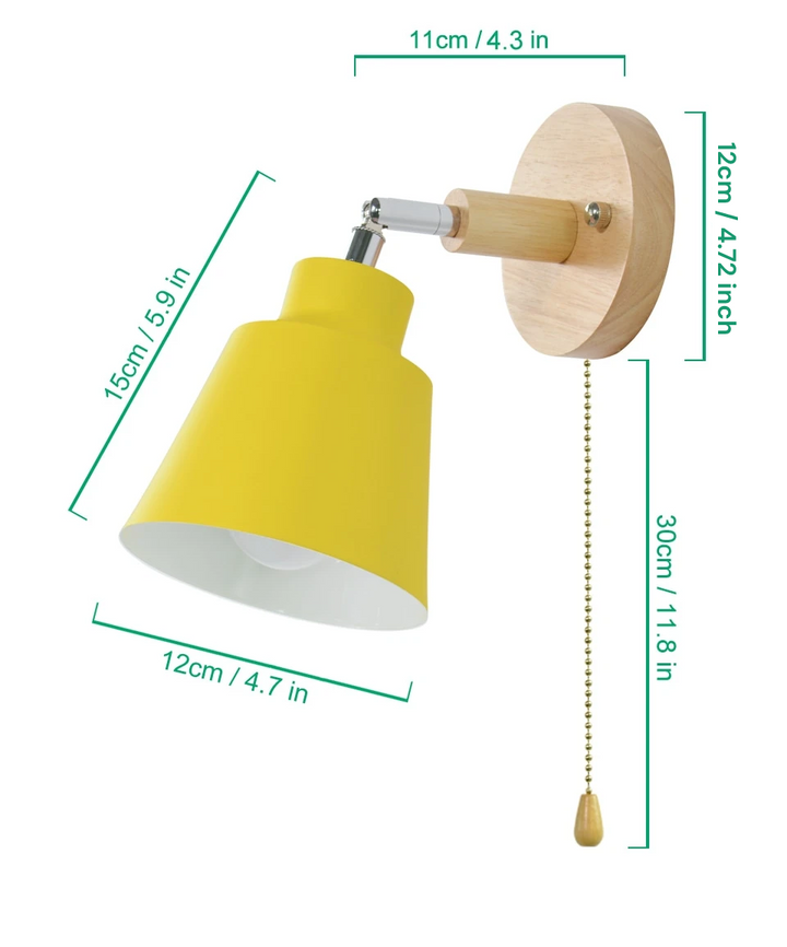 Stornfield | Soleil - Soleil Dimmable Wall Light with Pull Switch