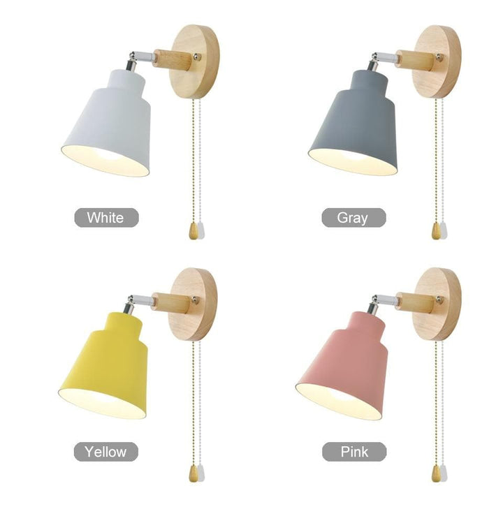 Wall Lamp with Pull Switch - TwistGlow | Stornfield
