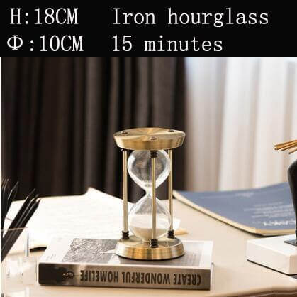 Elegant Hourglass Sand Timer | Stonrfield