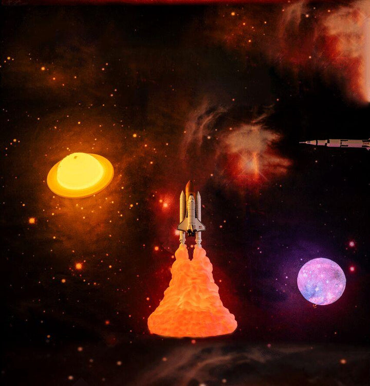 Rokit - 3D Space Shuttle Lamp | Stornfield
