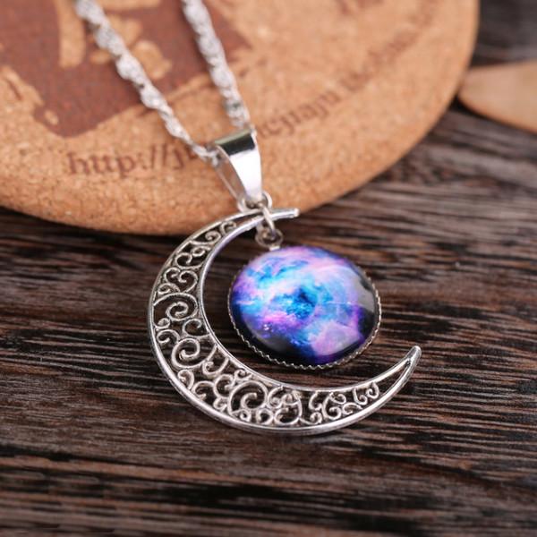 Crescent Galaxy Necklaces | Stornfield