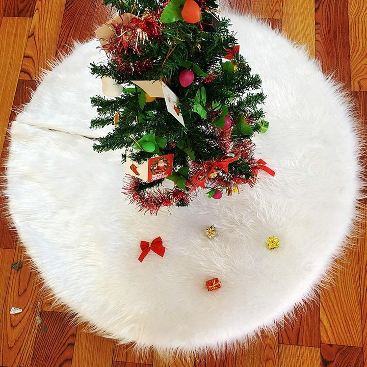Faux Fur Christmas Tree Skirt | Stornfield