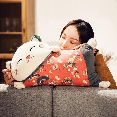 Japanese Style Cute Luck Pillow | Stornfield